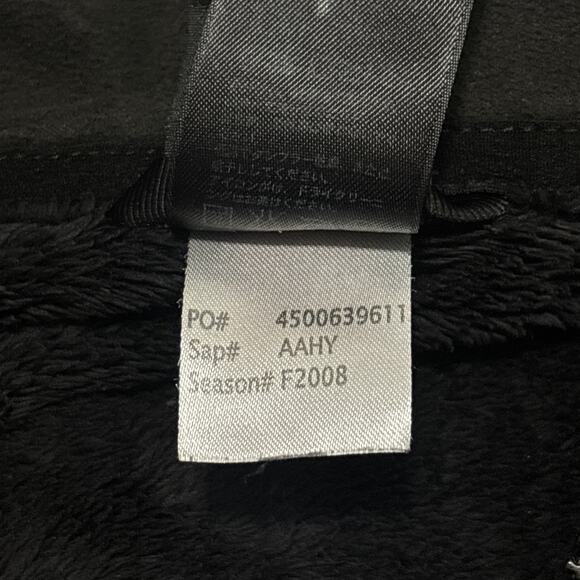 North Face Jacket Womens Medium Black Osito Fleece Full Zip Pockets Plush - Picture 3 of 6